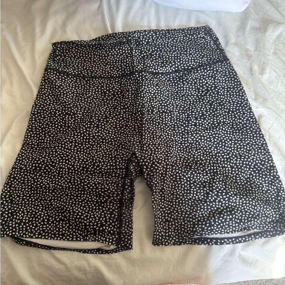 Black and White Polka Dot Shorts